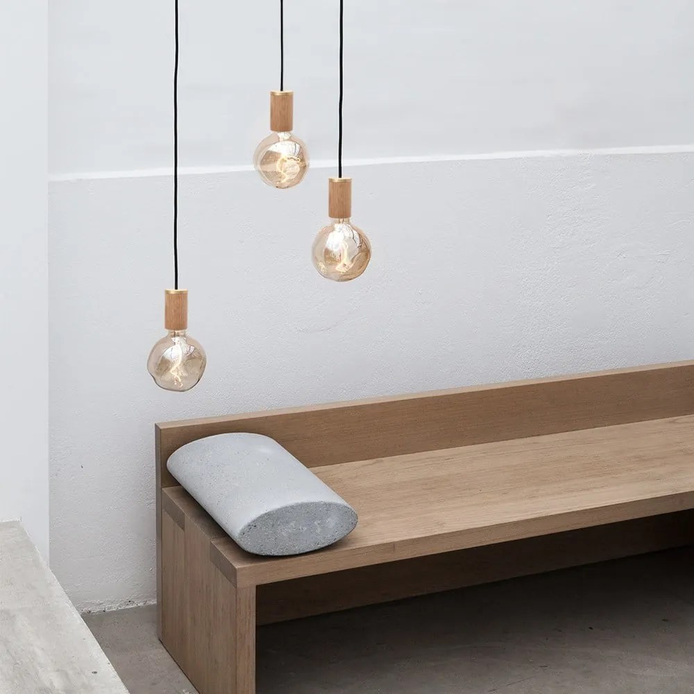 Teplá LED filamentová stmievateľná žiarovka E27, 2 W Voronoi I – tala