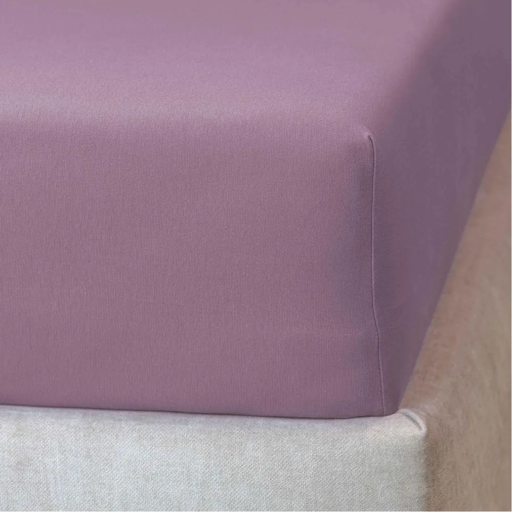 Polášek Jersey plachta s elastanom - Biela | 180 x 200 cm