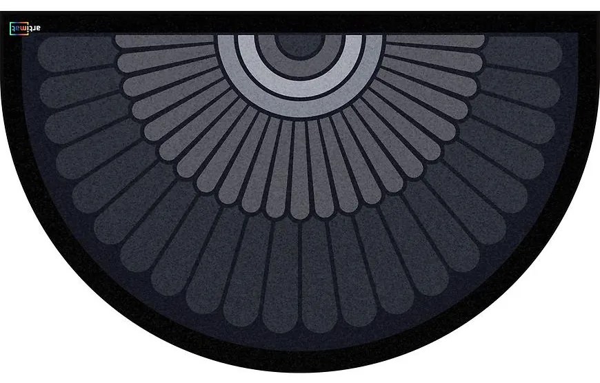 Rohož Moon KR-602-7 45x75 cm šedá