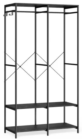 Otvorená šatníková skriňa RGR004B56