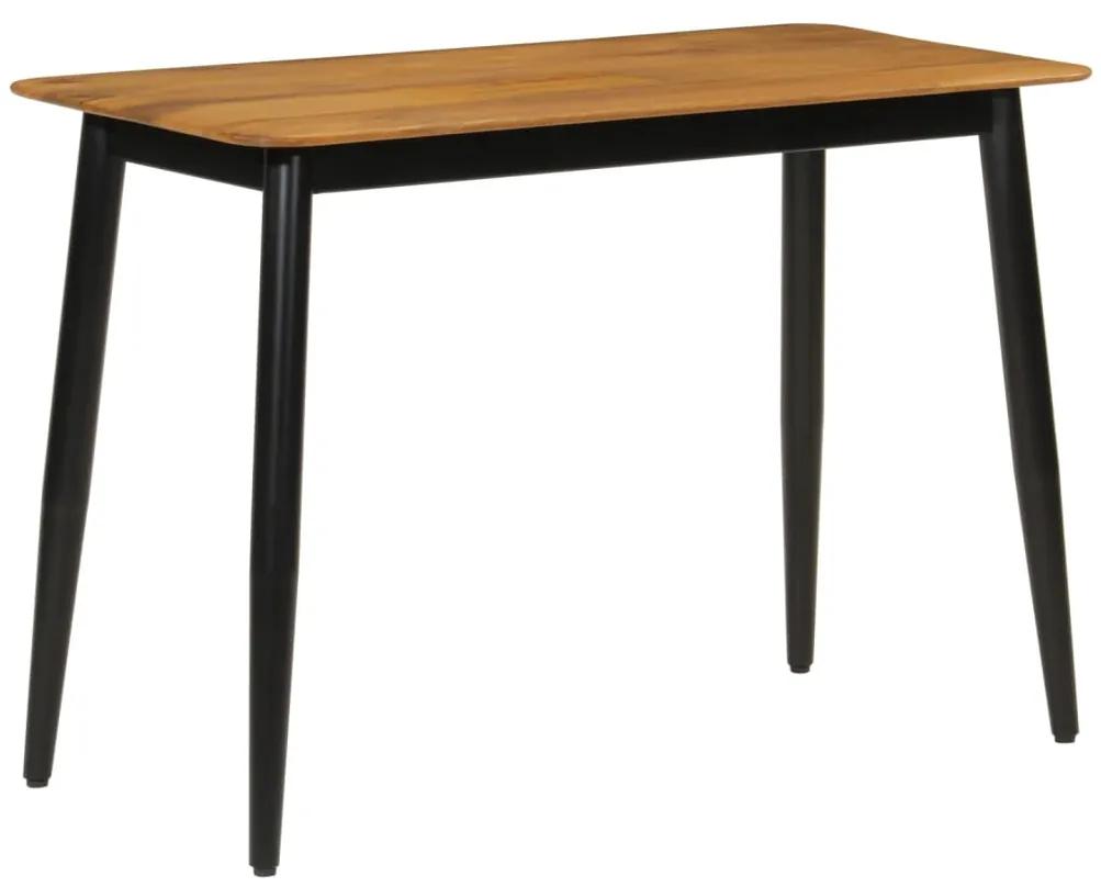 Jedálenský stôl 112x52x76 cm mangový masív a železo 356978