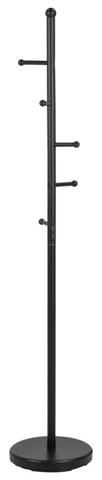 Čierny kovový vešiak Aspen - Actona