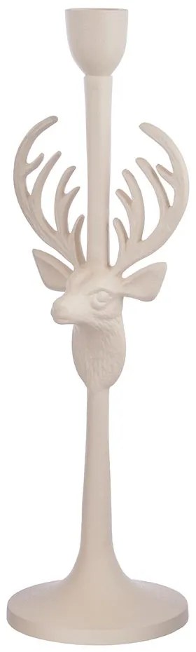 FOREST GLADE Svietnik 32 cm - béžová