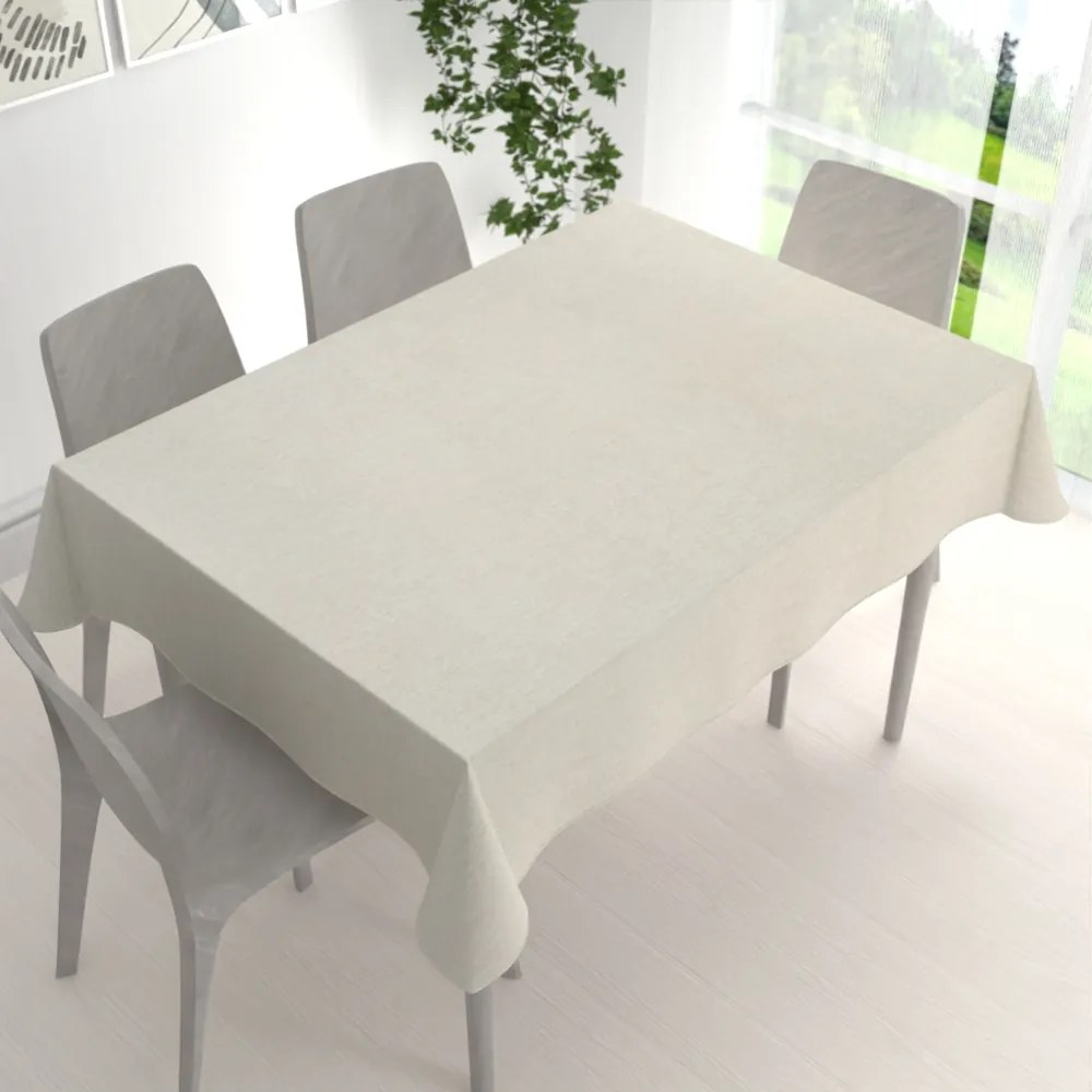 Biante Dekoračný obdĺžnikový obrus BKW-207 Pieskový žíhaný 100x160 cm