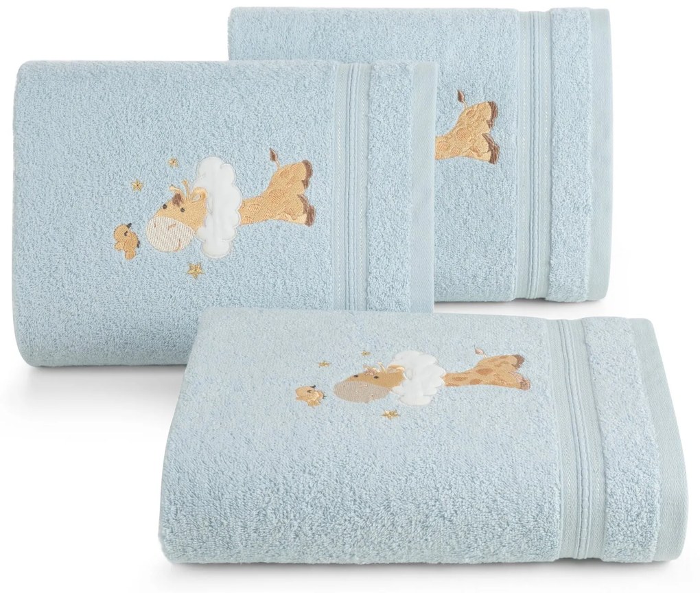 DETSKÝ FROTÉ UTERÁK BABY41 50X90 CM SVETLOMODRÁ