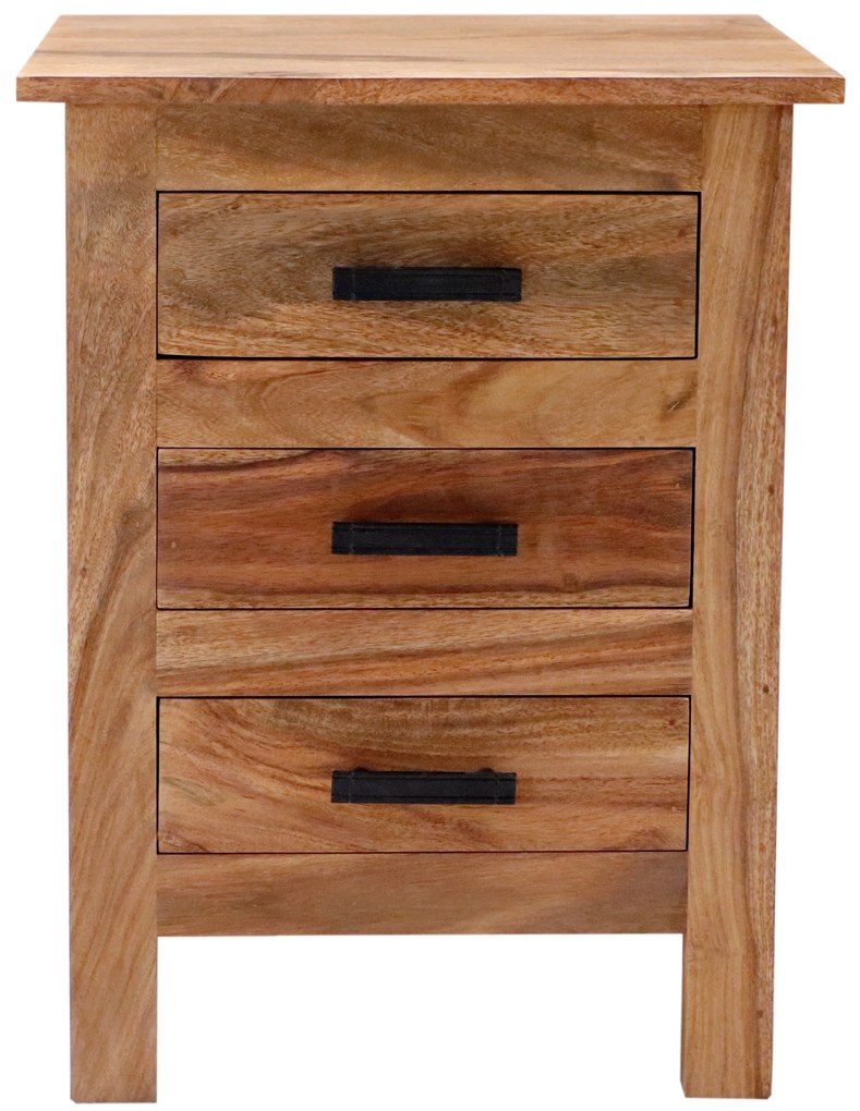 furniture-nabytek.cz - Masívny nočný stolík z dreva palisander 45x40x60