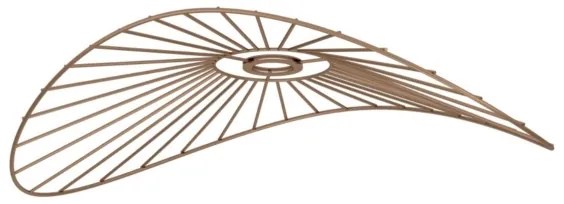 Brilagi - LED Prisadený luster CERIA WIRE 1xE27/40W/230V 40x56 cm bronz