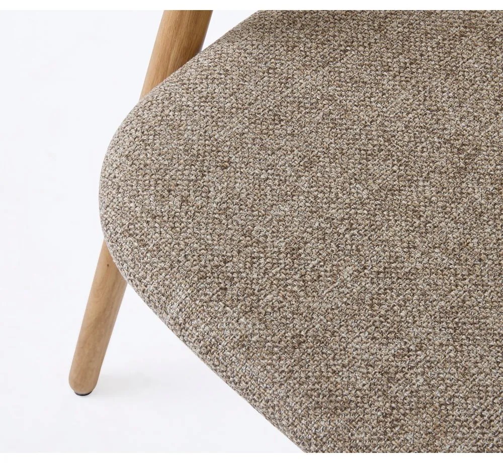 Béžová/v prírodnej farbe jedálenská stolička Relate – Unique Furniture