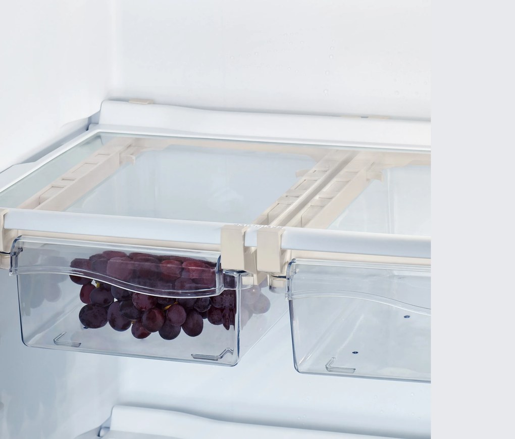 Výsuvné boxy do chladničky, 2 ks