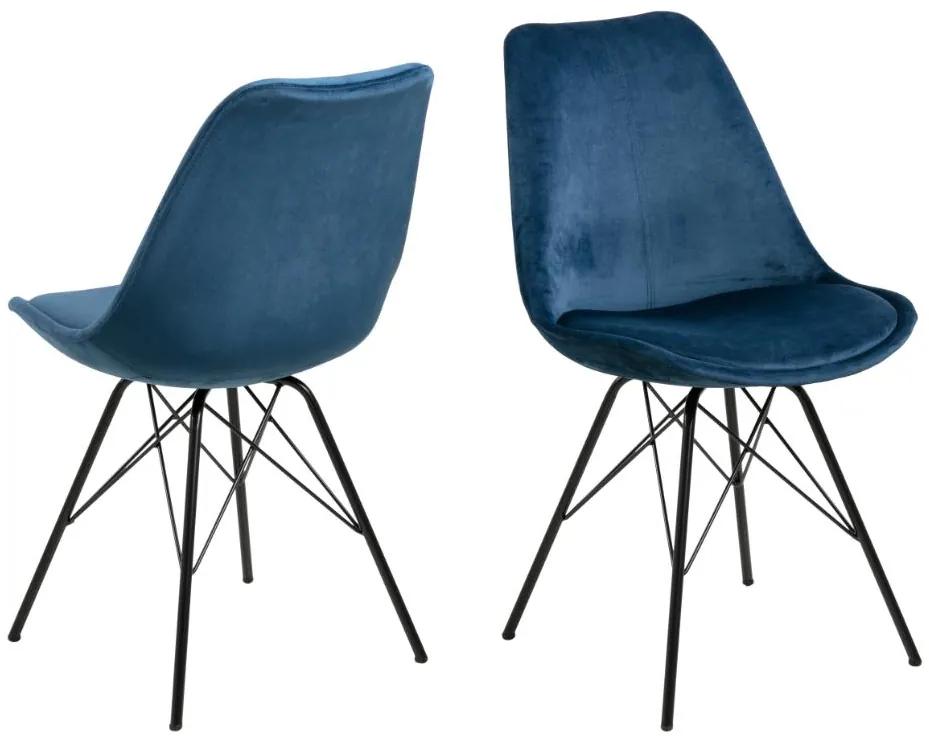 Jedálenská stolička Eris II modrá