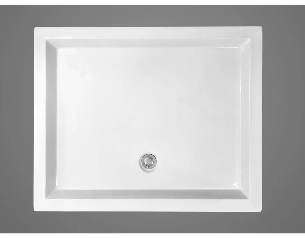 Eva 80x100x14 cm akrylová sprchová vanička