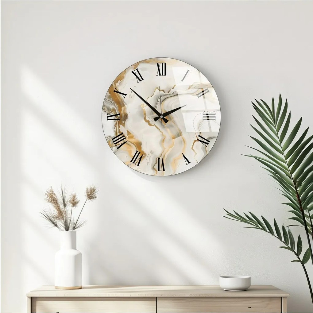 Nástenné hodiny Gold 338, 40 cm