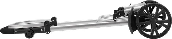 Nákupný vozík 3 v 1 – objem 56 l, sivý