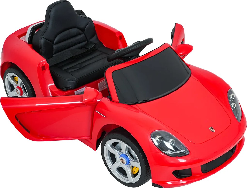 Ramiz Porsche 911 Carrera elektrické autíčko pre deti červené