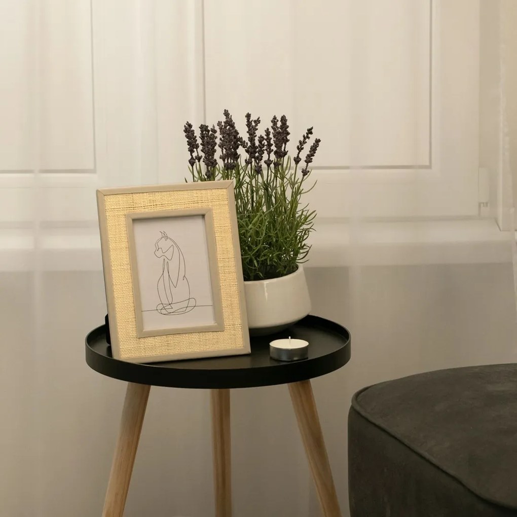 AmeliaHome Fotorámik Rafi 19x24 cm béžový, velikost 19x24x2