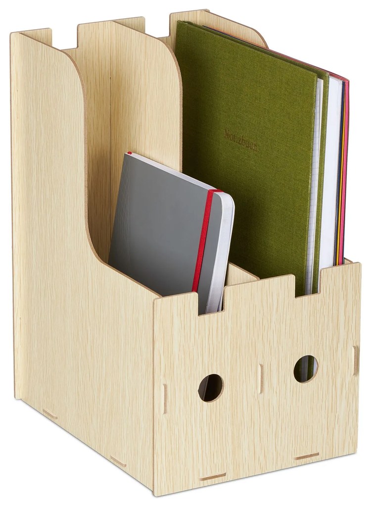 Zakladač na časopisy RD42754, svetlo- hnedá