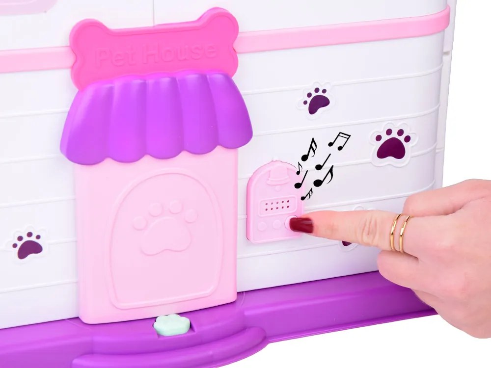 Skladací domček pre zvieratká s figúrkami Jokomisiada ZA5420