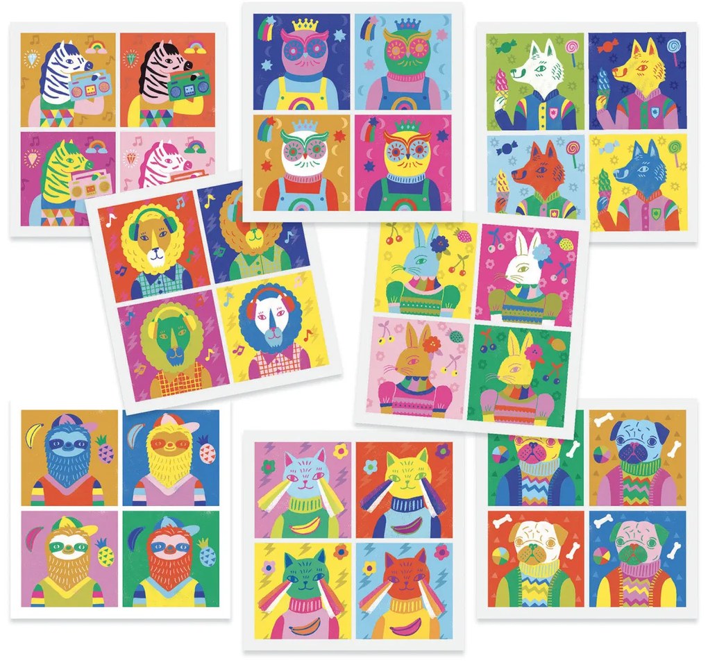 Kreatívna hra - Andy Warhol - Pop-art