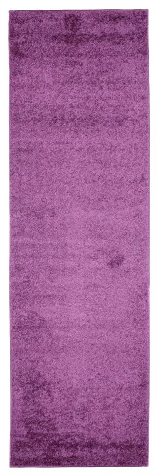 Kusový koberec Shaggy Parba orgovanový atyp 80x300cm