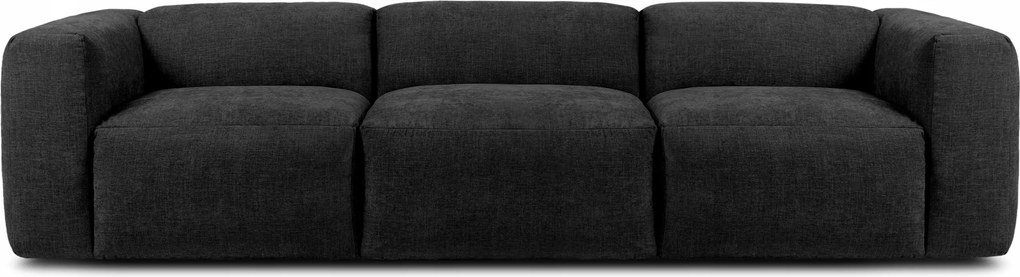 Trojmiestna modulárna boho pohodlná pohovka Konsimo Buffo Grafitová