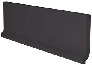 Sokel Rako Taurus Color čierna 8x30 cm mat TSPKF019.1