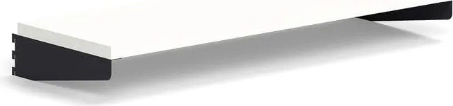 Polica RELY, laminát, 900x300 mm, antracit/biela