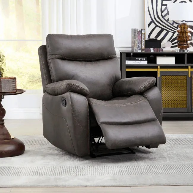 Polohovacie kreslo hnedé TV-4092 COF3
