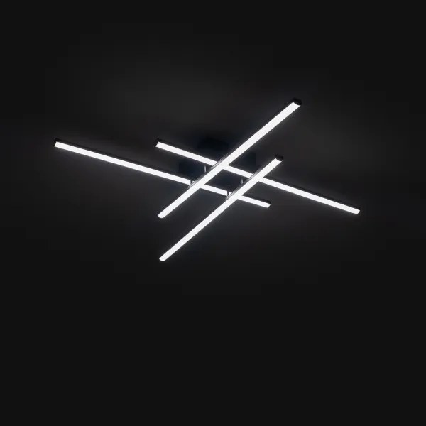 Brilagi - LED stropné svietidlo STRIPES LED/37W/230V čierne