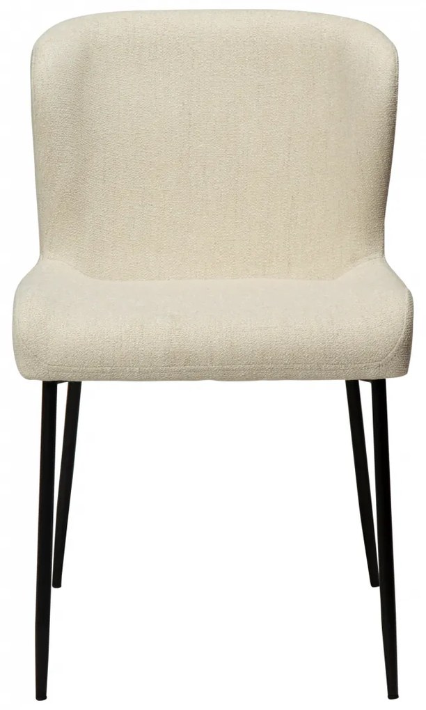 GLAM ČALÚNENÁ STOLIČKA beige/black