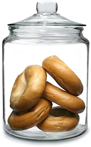 Sklenená dóza, veľký objem 6,35 l BISCOTTI