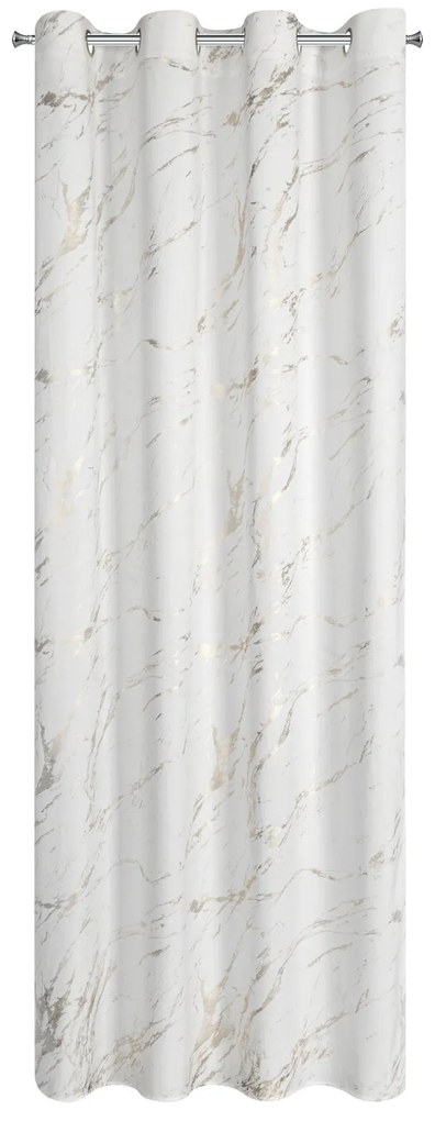 ZATEMŇOVACÍ ZÁVES NA KRÚŽKOCH MOLY 140X250 CM VZOROVANÁ