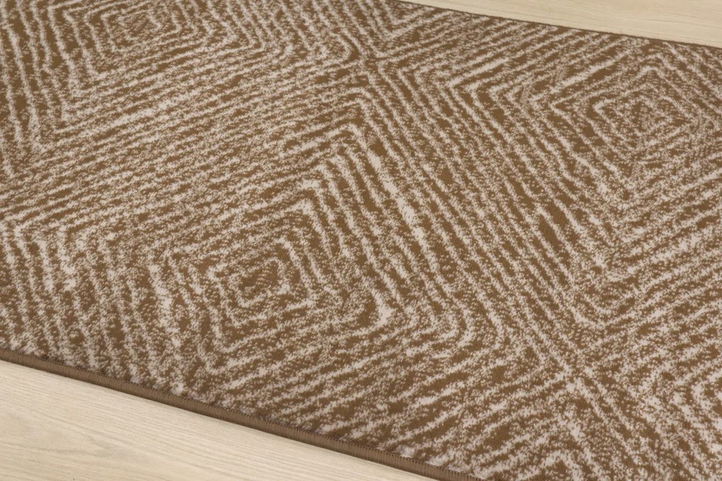 Kusový koberec Ethno brown, 120x170, hnedá, obývacia izba, Alfa Carpets