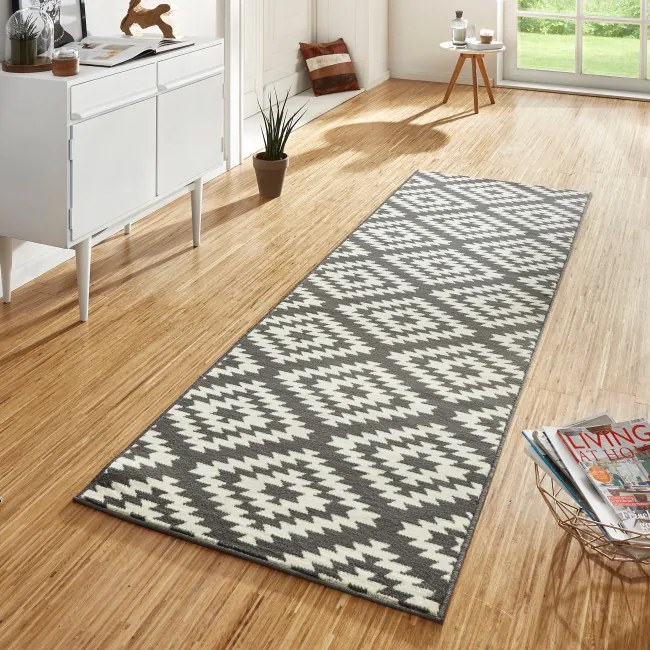 Koberec / Behúň Hanse Home Basic Nordic sivý