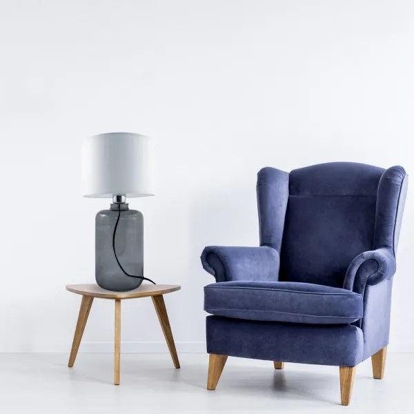 Zuma Line 5503WH - Stolná lampa SAMSUN 1xE27/40W/230V biela/čierna