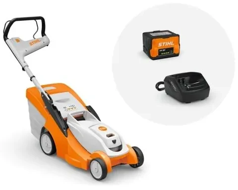 STIHL RMA 239.1 C – AKU kosačka 0,9 kW, záber 37 cm, kôš 40 l + akumulátor AK 30 + nabíjačka AL 101