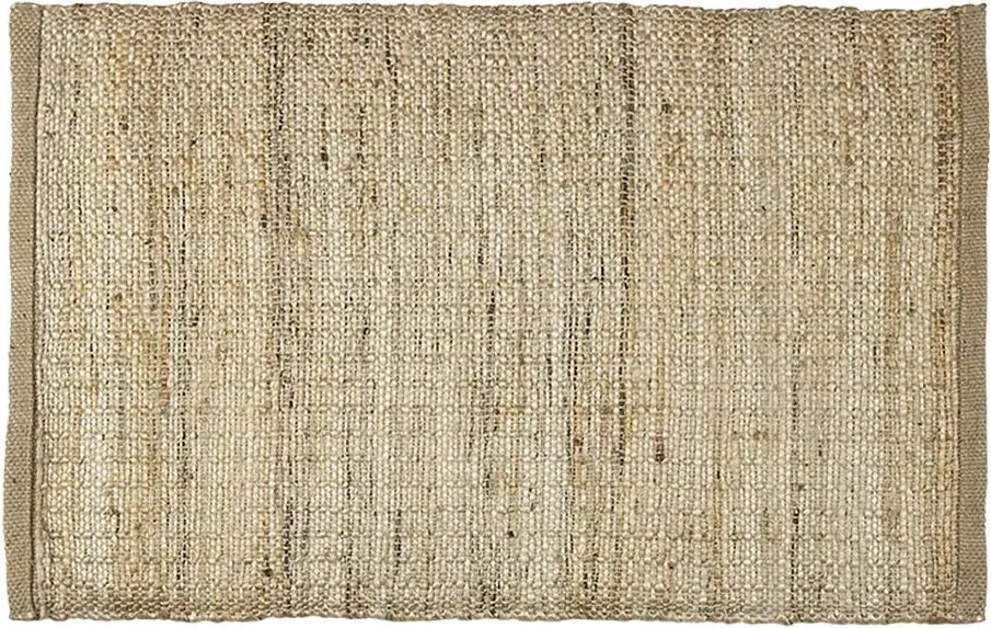 Prírodný ručne vyrovnaný jutový koberec Jutto - 60*90 cm