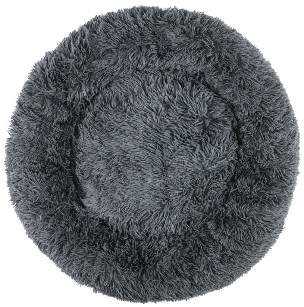 PuppyJoy PuppyJoy, okrúhly pelech pre psov 80cm PJ-003, veľkosť M, tmavá šedá, HOM-50063