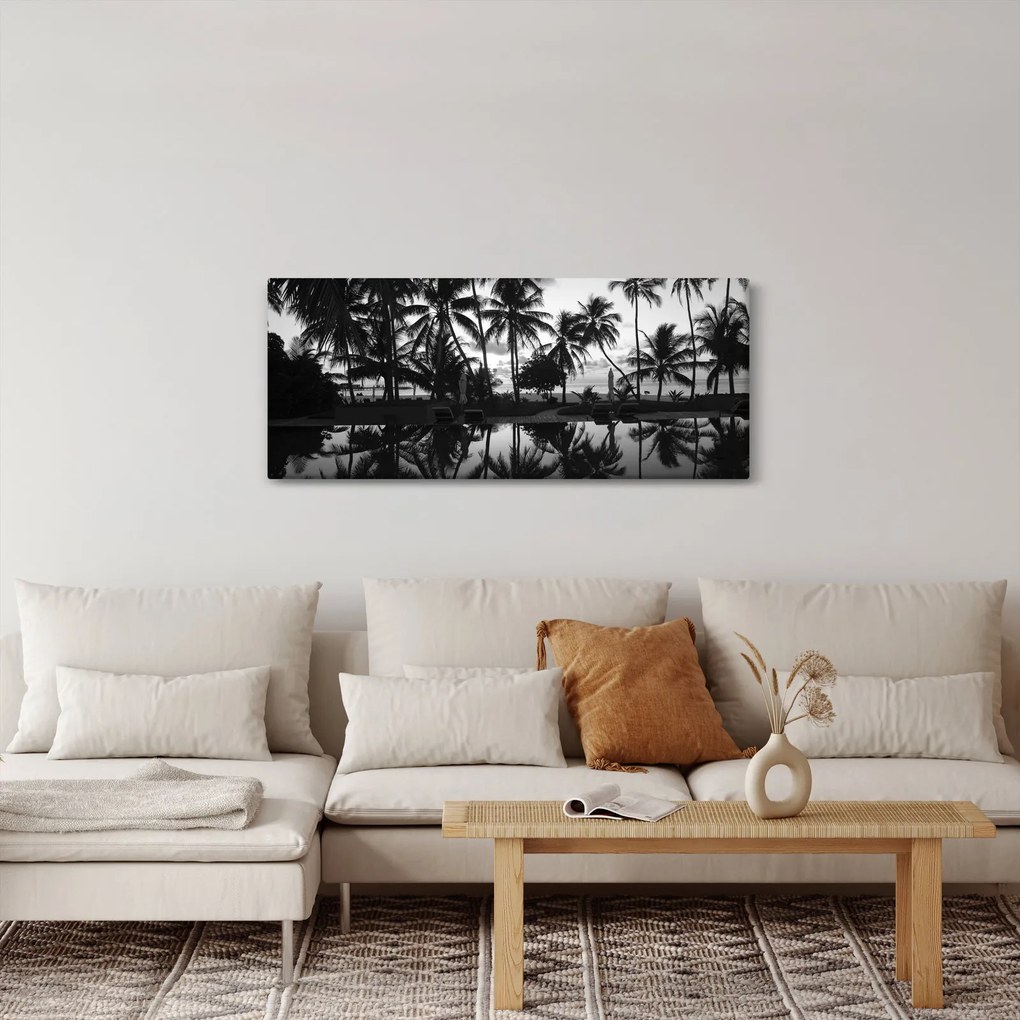 Obraz tropického ostrova (120x50 cm)
