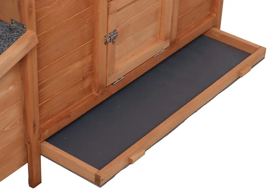Kurník Avenberg HANK 120 x 60 x 60 cm (hnedý)