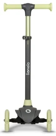 Lionelo - Detská kolobežka JESSY 3xAA šedá/zelená