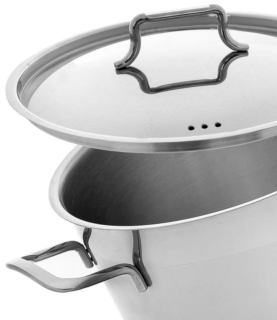 Kastról s pokrievkou ORION ANETT 9.5L nerez , 9,5 l