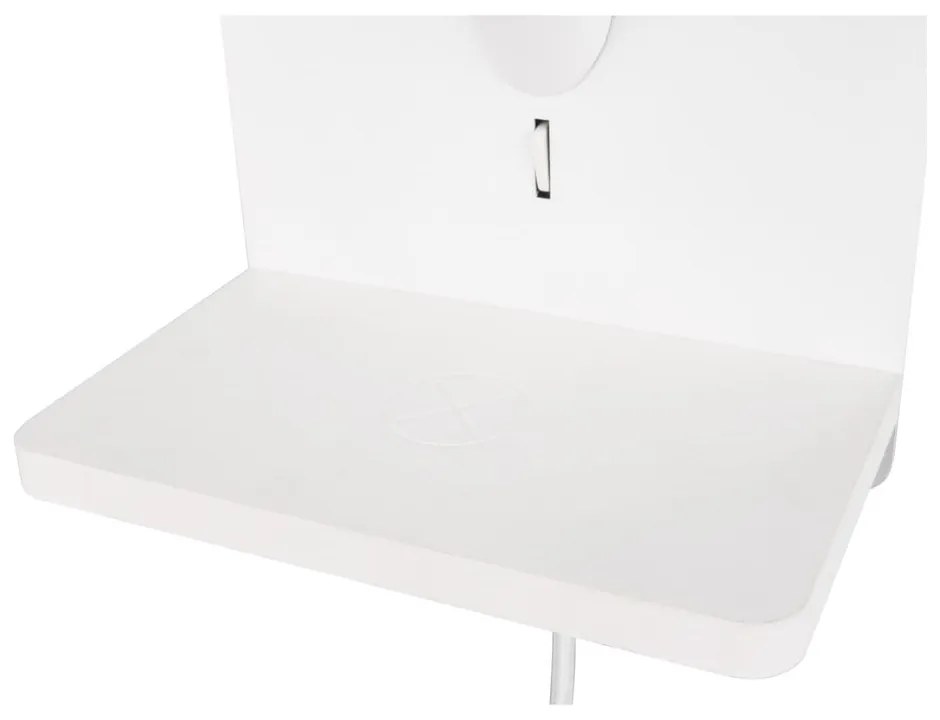 Biele nástenné svietidlo Comfort – Trio