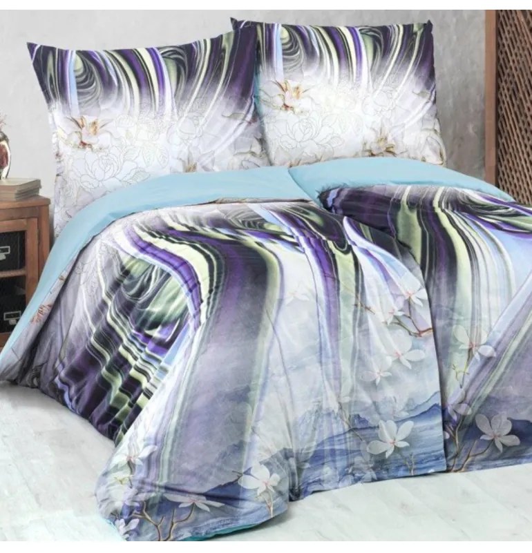 3D obliečky bavlnené Abrazo, Štandardný set jednolôžko obsahuje 1x 140x200 + 1x 70x90