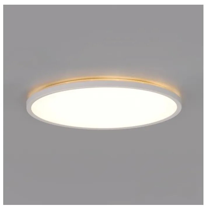 LED kúpeľňové svietidlo NIVERA LED/24W/230V IP54 pr. 30 cm biele + DO