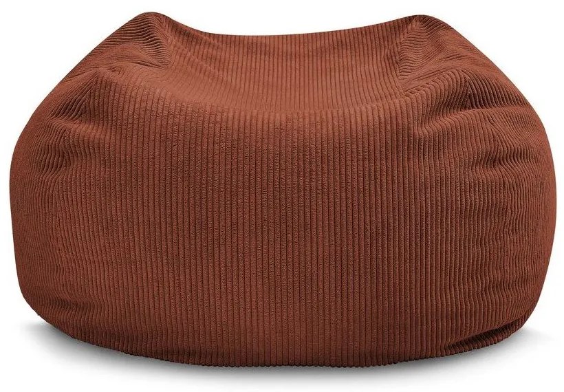 Sedací vak v tehlovej farbe Voltaire – Bobochic Paris