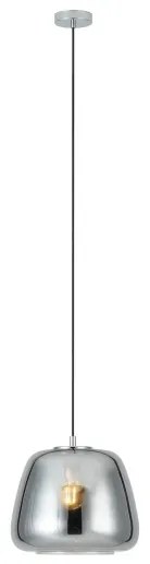 Eglo 39665 - Luster na lanku ALBARINO 1xE27/40W/230V pr. 35 cm dymová