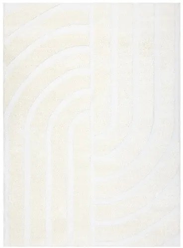 Dywany Łuszczów Kusový koberec Mode 8631 geometric cream - 140x190 cm