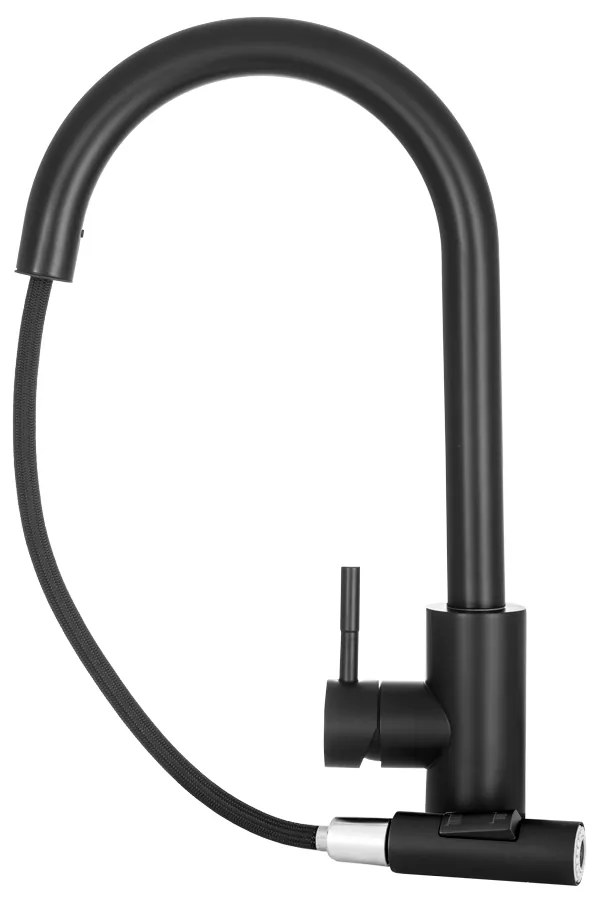 Gamma Taru Slim, vysoká drezová batéria h-400, čierna matná, GMA-BTS-BK