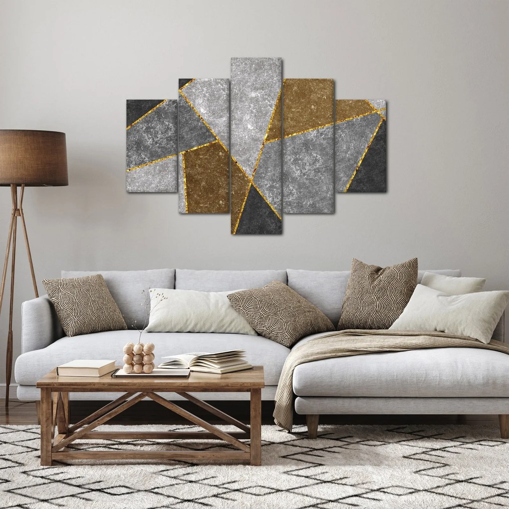 Obraz - Imitácia materiálov (150x105 cm)
