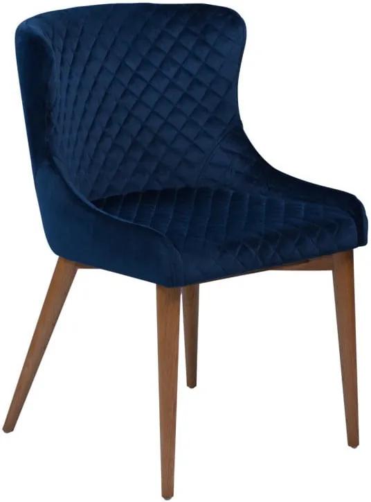 Modrá jedálenská stolička DAN-FORM Denmark Vetro